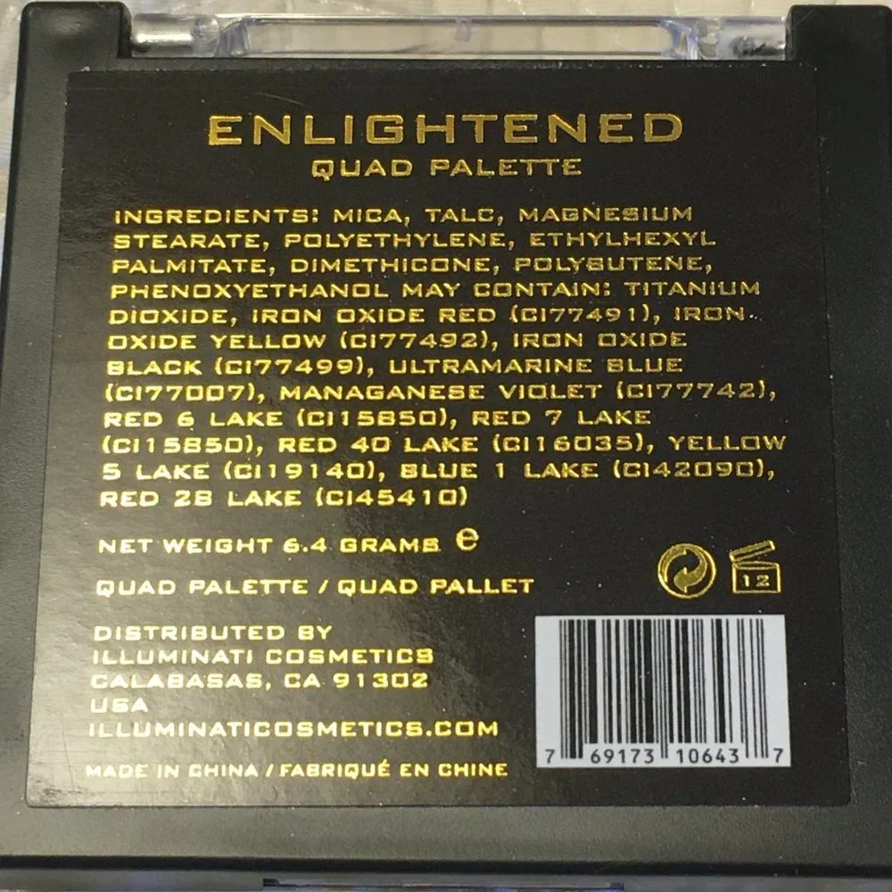 ESSENCE Highlighter -&- ILLUMINATI Quad Palette
